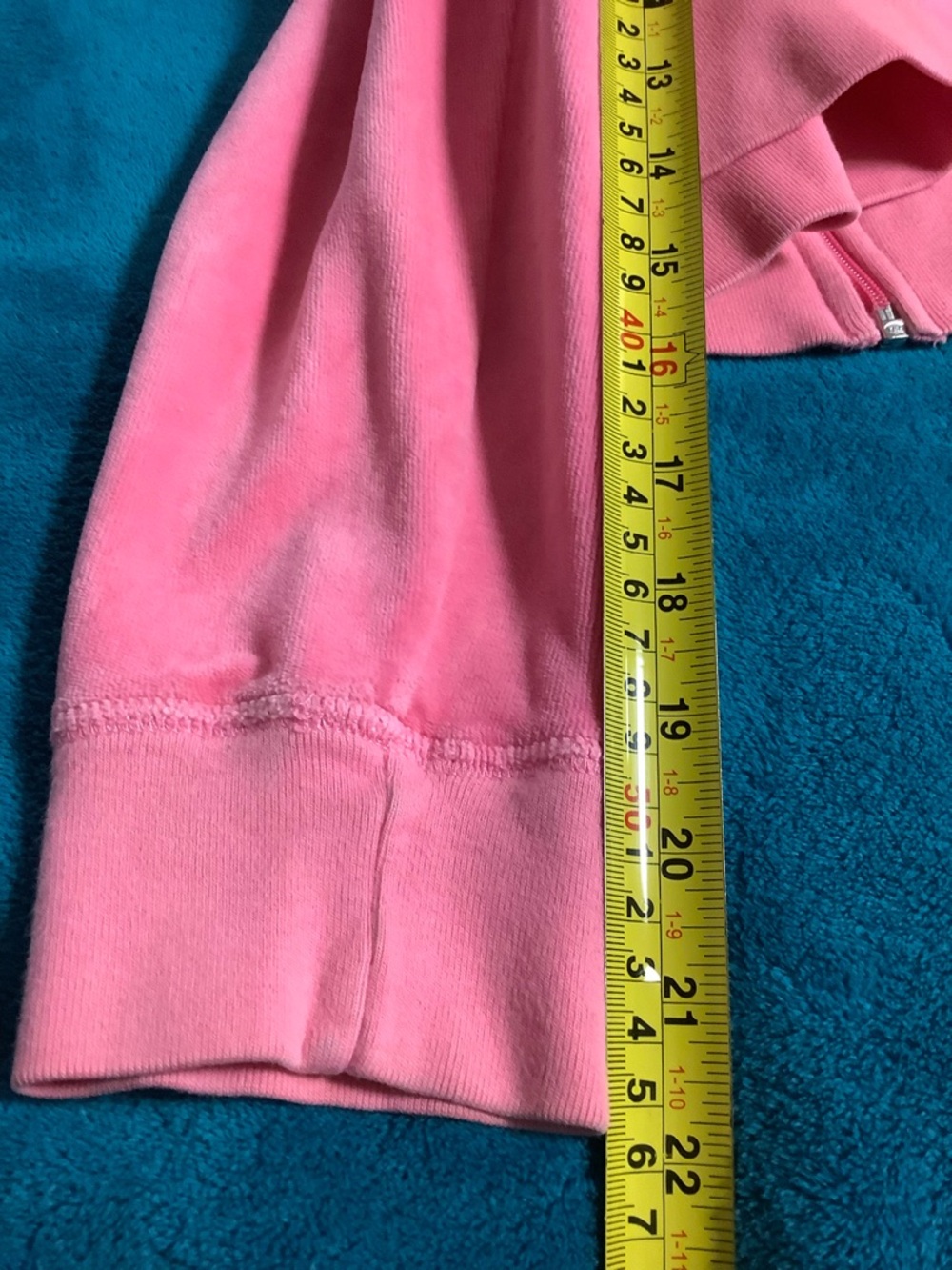 Juicy Couture 90s Velour Zip Hoodie Pants 38 x 32 - Picture 5 of 14